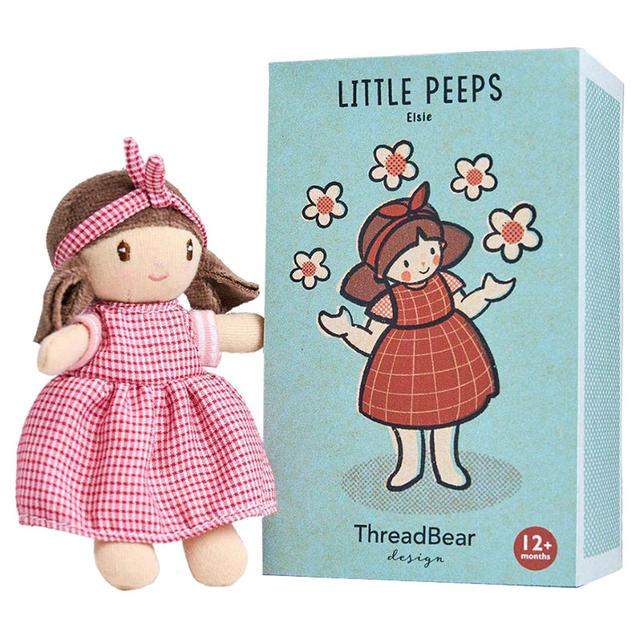 ThreadBear Design - Little Peeps Elsie Doll Soft Toy