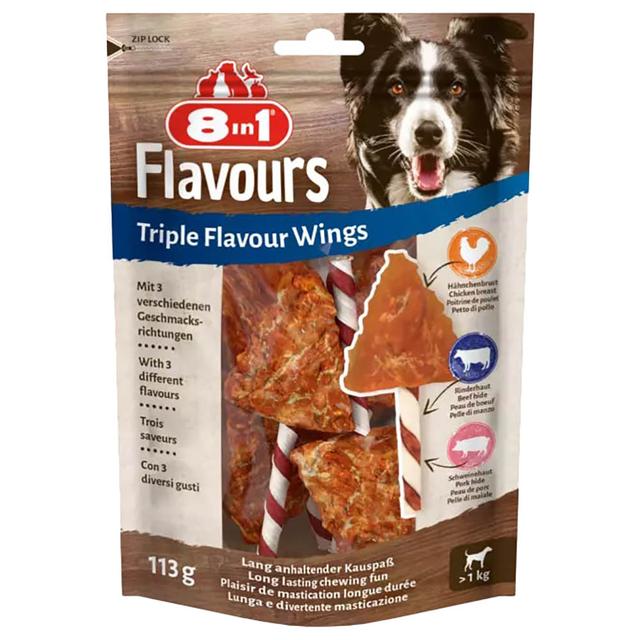 8in1 - Triple Flavour Wings 6pcs