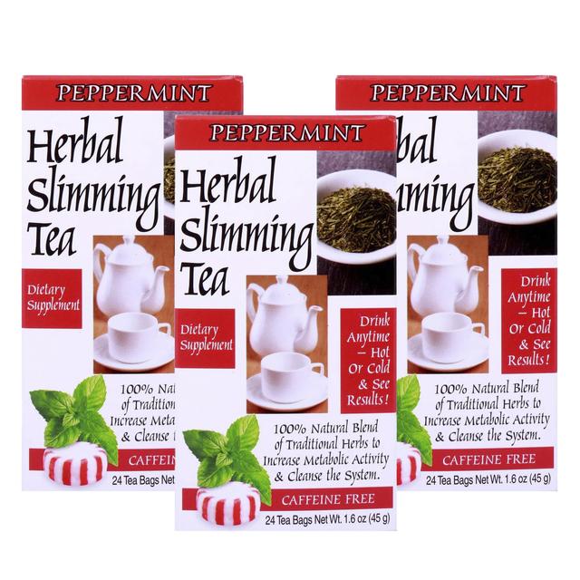 21st Century - Slimming Peppermint Tea 24 Tea Bags Pack of 3