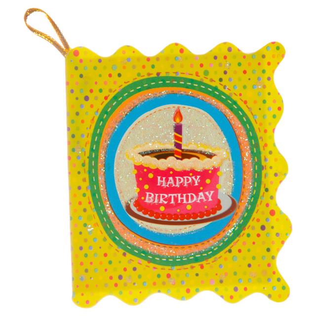 Pinak - Happy Birthday - Cake Polka Tag