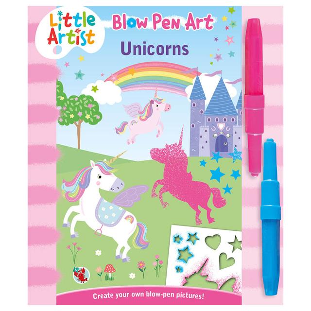 Laughing Lobster - Blow Pen Art - Unicorns