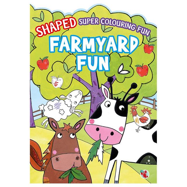 Shaped Super Colouring Fun: Farm Yard Fun