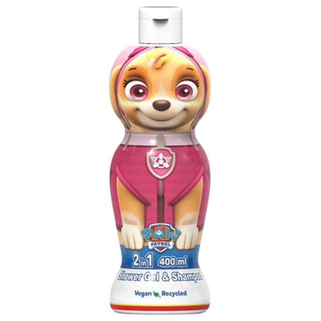 Air-Val - Paw Patrol 2-in-1 Shower Gel & Shampoo 400ml - Skye