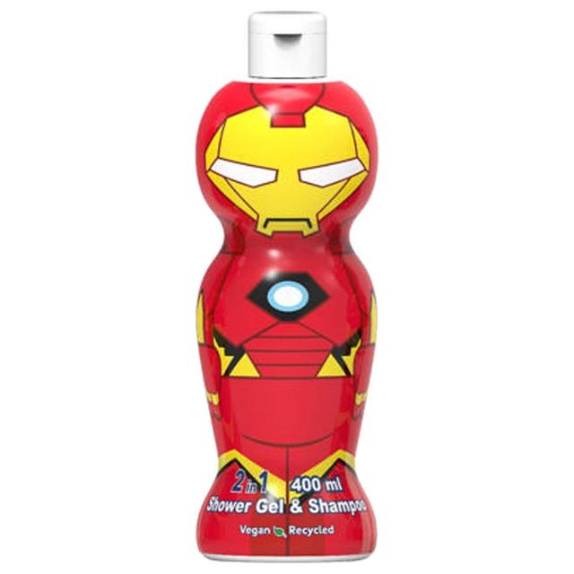 Air-Val - Ironman Figure 1D 2-in-1 Shower Gel & Shampoo 400ml