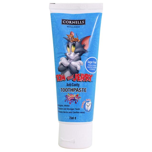 Cornells Wellness - Tom & Jerry Tooth Paste - 75Ml - Fruit Crush