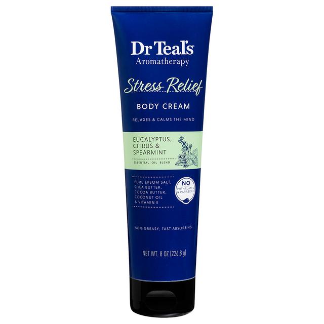 Dr Teal's - Citrus & Spearmint Stress Relief Body Cream 226.8g