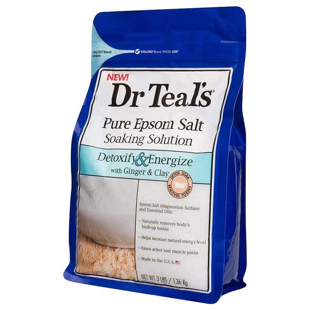 Dr Teal's - Epsom Bath Salt Ginger & Clay 1.36kg