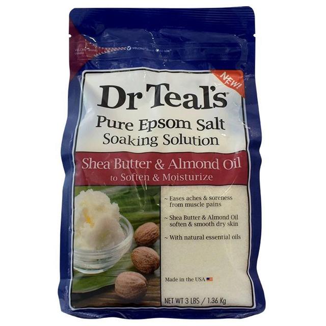 Dr Teal's - Epsom Bath Salt Shea Butter & Almond Oil 1.36kg