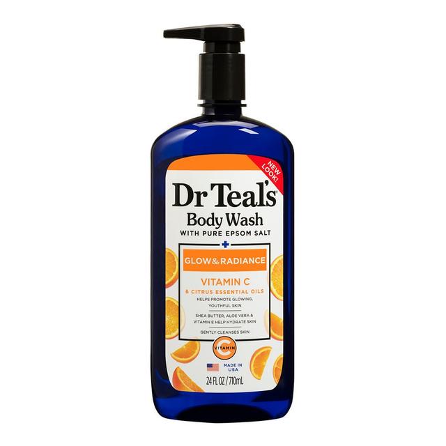 Dr. Teal's Epsom Salt Body Wash Vitamin C & Citrus Oil 710ml