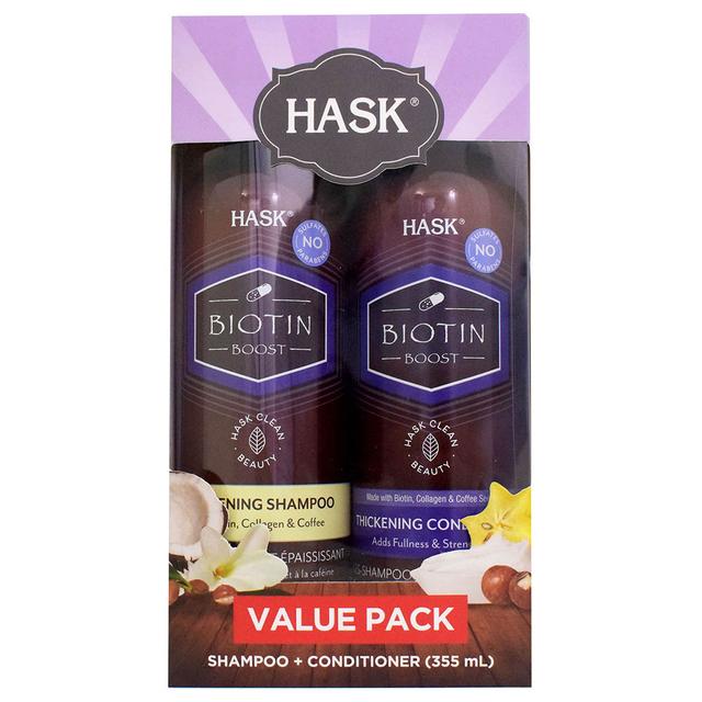 Hask - Biotin Boost Shampoo 355ml & Conditioner 355ml