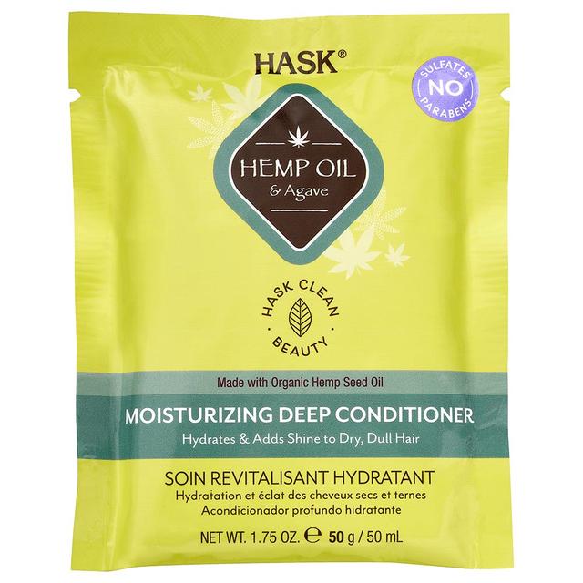 Hask - Hemp Oil & Agave Moisturizing Deep Conditioner 50g