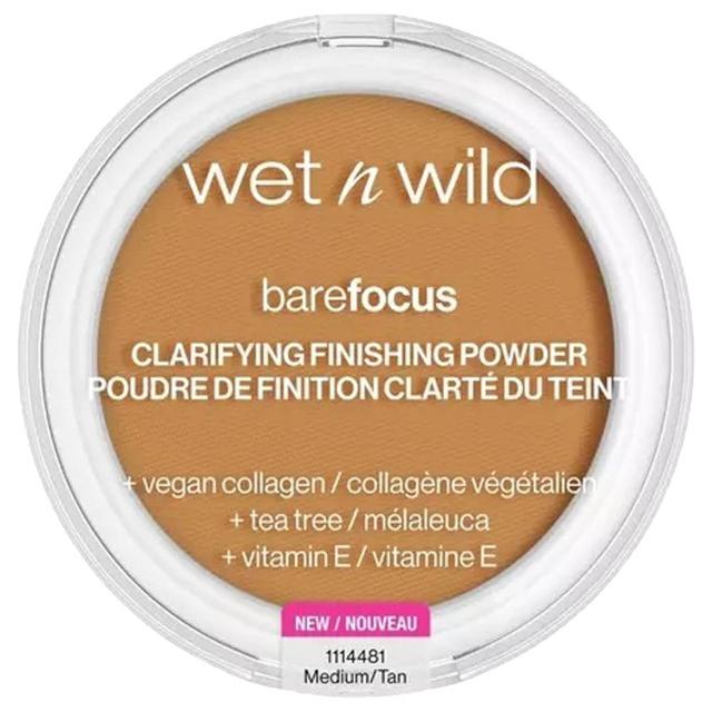 Wet & Wild - Barefocus Clarifying Finishing Powder - Tan