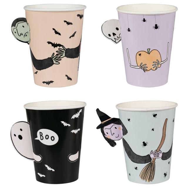 Ginger Ray - Boo Crew Characters Pop Out Paper Cups - 8pcs