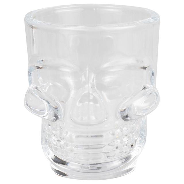 Ginger Ray - Skull Shot Glasses - 4pcs - Clear