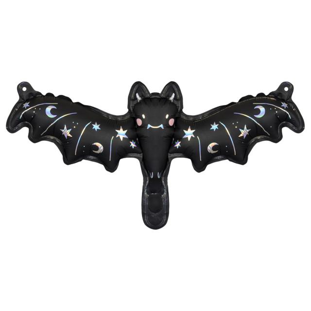 Party Deco - Foil Balloon - Bat - Black