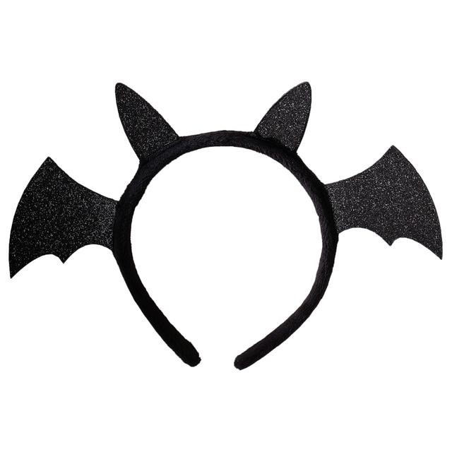 Ginger Ray - Bat Sparkle Headband - Black