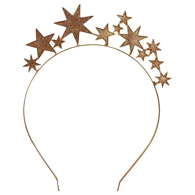 Ginger Ray - Merry Everything Stars Headband - Gold