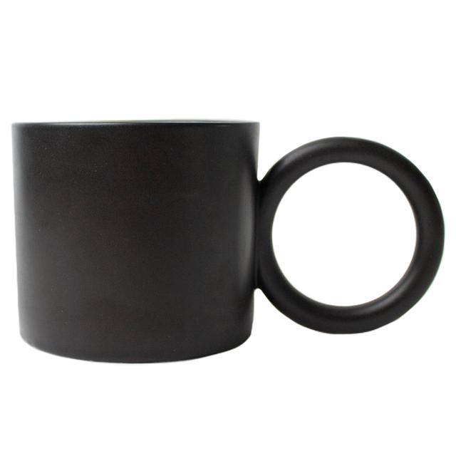 Prickly Pear - Eva 350ml Ceramic Mug - Black