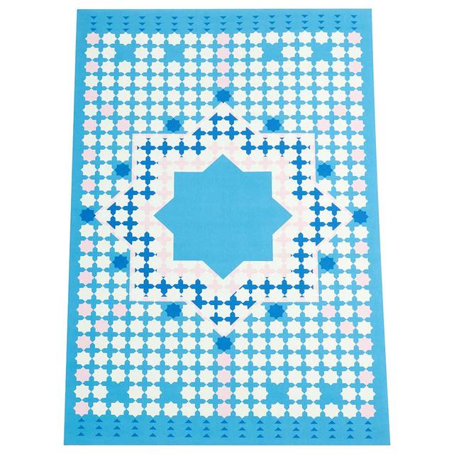 Sabr - Marrakesh Compact Prayer Mat - Blue