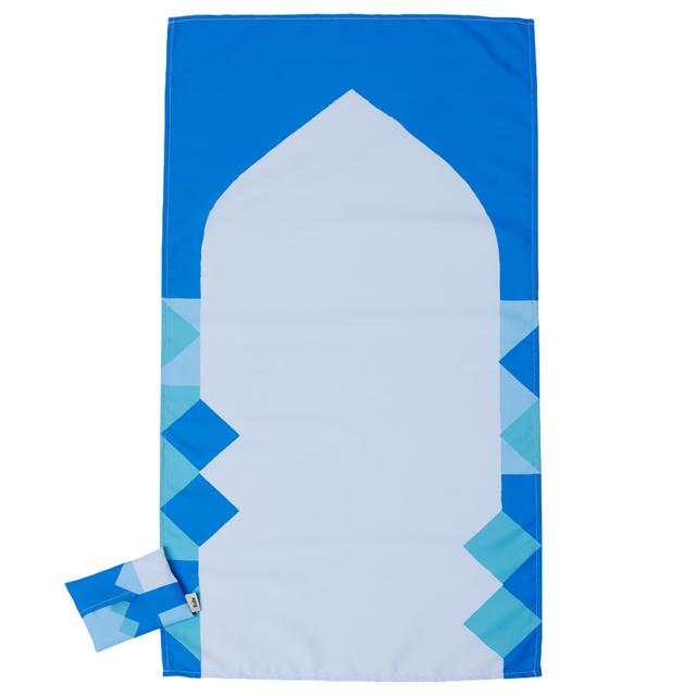 Sabr - Multan Pocket Prayer Mat - Blue