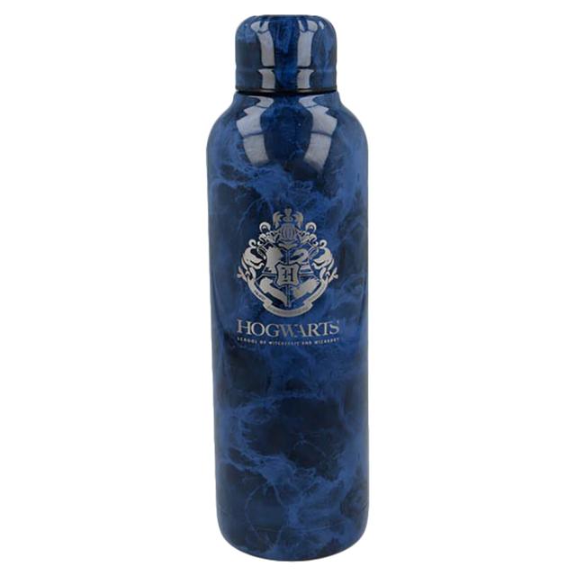 Stor - Harry Potter Stainless Steel Bottle - 515ml - Blue