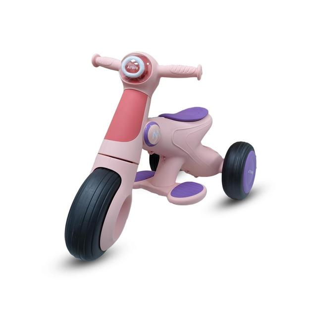 Arolo - Kids Electric Ride On Motorcycle - Pink