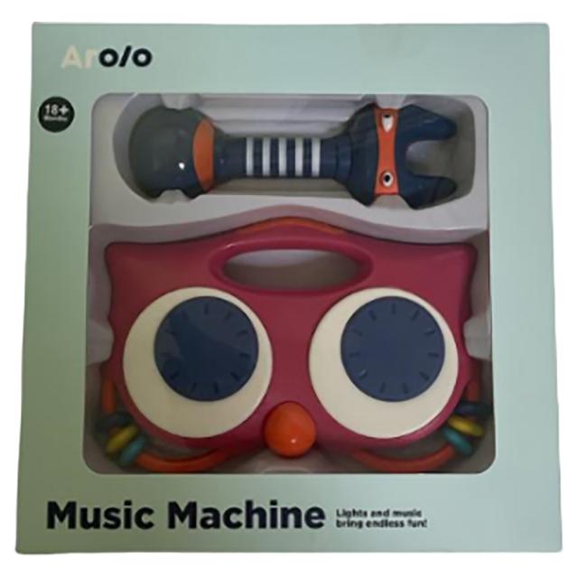 Arolo - Baby Player Rattle Owl Music Box