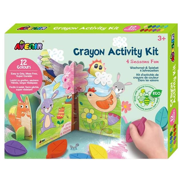 Avenir - Crayon Activity Kit - 4 Seasons Fun