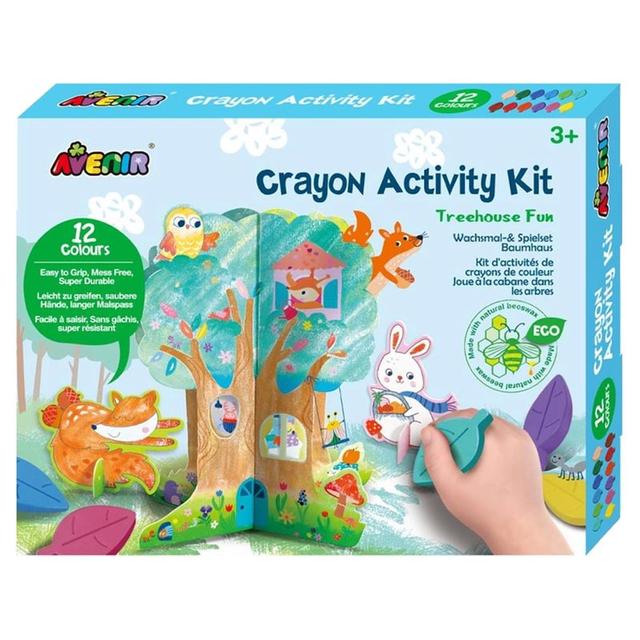 Avenir - Crayon Activity Kit - Treehouse Fun