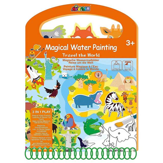 Avenir - Magical Water Painting Kit - Travel The World