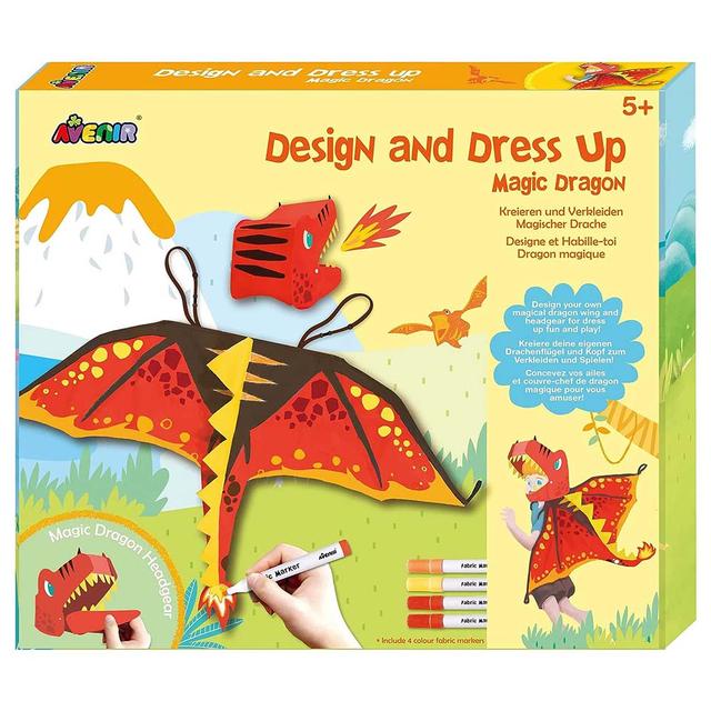 Avenir - Unicorn Design & Dress Up Fun Set - Magic Dragon