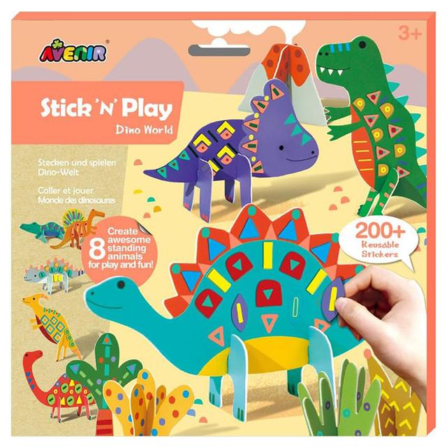 Avenir - Stick 'N Play Series Kit - Dino World