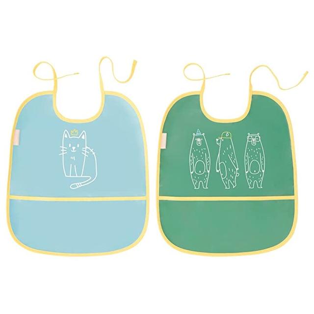 Badabulle - Soft Bibs - Pack of 2