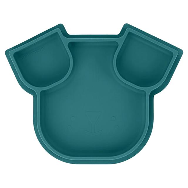 Babymoov - Divided Silicone Plate Isy Plate - Blue 