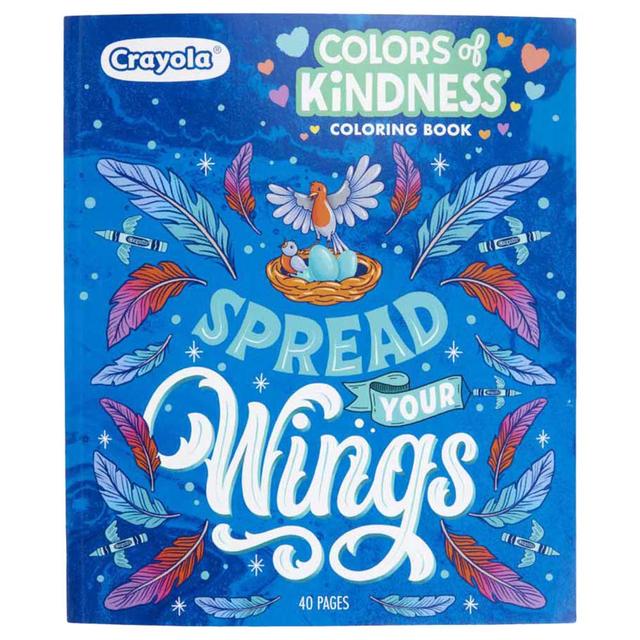 Crayola - 40-Page Colouring Book - Colours of Kindness