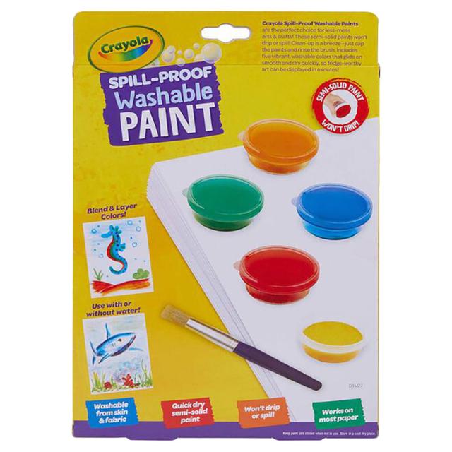 Crayola - Spill Proof Washable Paint