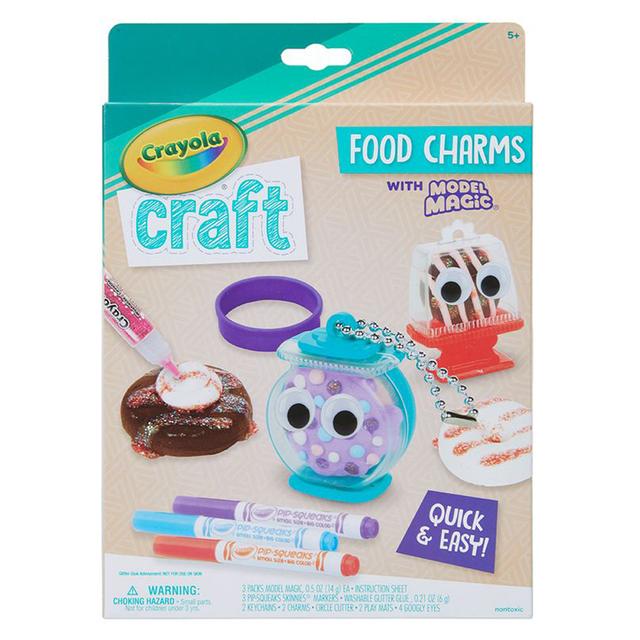 Crayola - Craft Food Charms Craft Kit