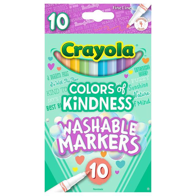 Crayola - Colours of Kindness Special Edition Fine Tip Markers