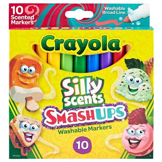 Crayola - Broad Line Washable Markers - 10pcs