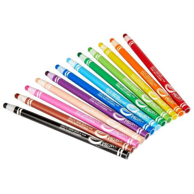 Crayola - Easy Peel Crayon Pencils 12pcs