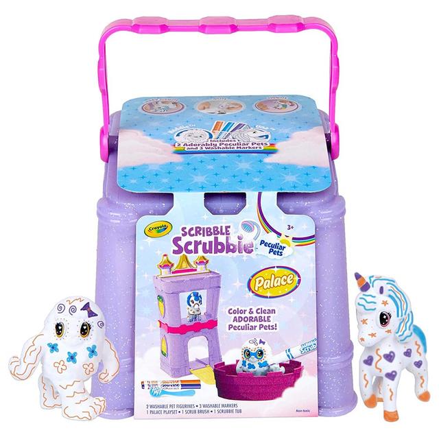 Crayola - Scribble Scrubbie Peculiar Pets Palace Playset