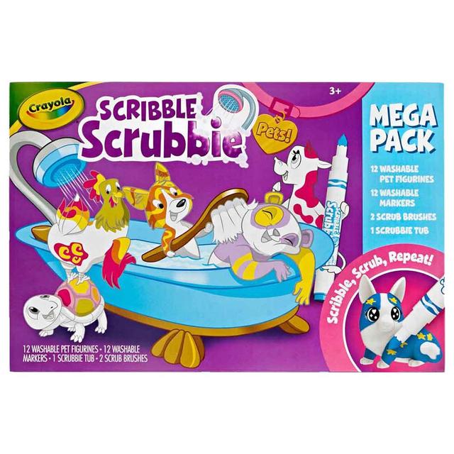 Crayola - Scribble Scrubbie Mega Set