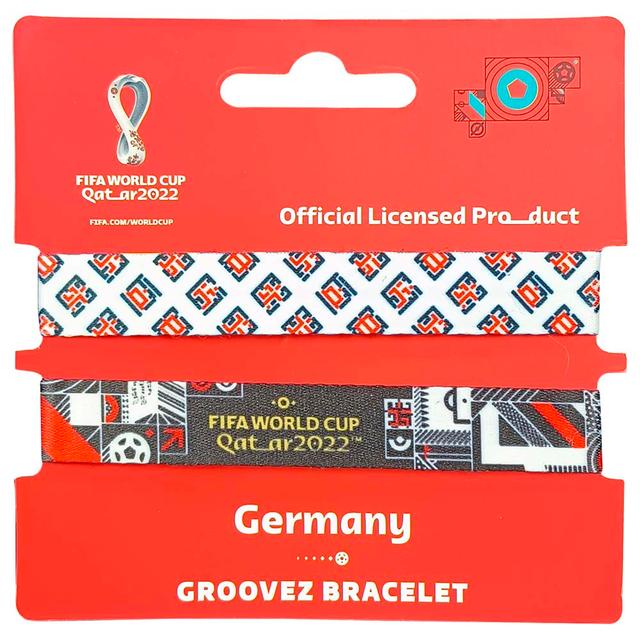 Fifa - Fabric Fashionable Qatar 2022 World Cup Country Team Nylon Wrist Band - Germany 1pc - Assorted