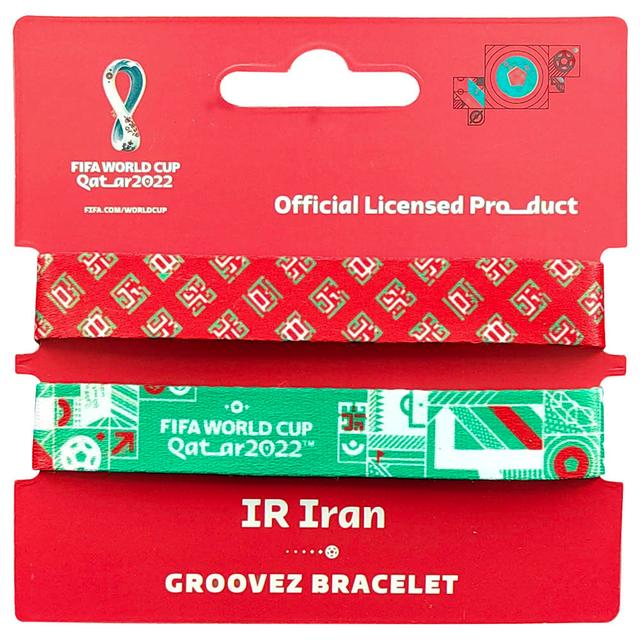 Fifa - World Cup Qatar 2022 Groovez Bracelet - Iran