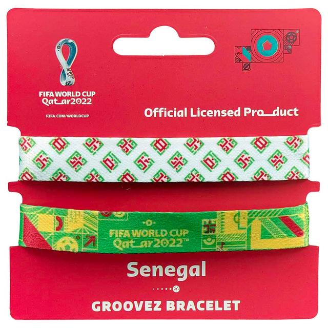 Fifa - World Cup Qatar 2022 Groovez Bracelet - Senegal