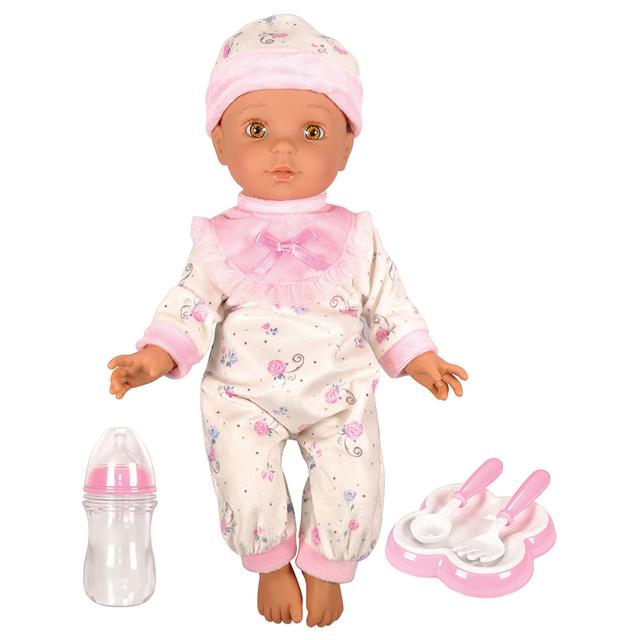 Lotus - Soft-Bodied Hispanic Baby Doll - 16-inch