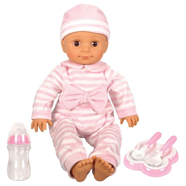 Lotus - Soft-Bodied Hispanic Baby Doll - 18-inch