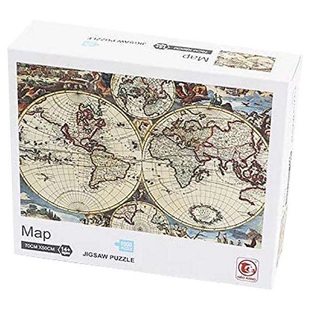 Hao Xiang - 1000pcs Jigsaw Puzzles Home Wall Decor - MAP