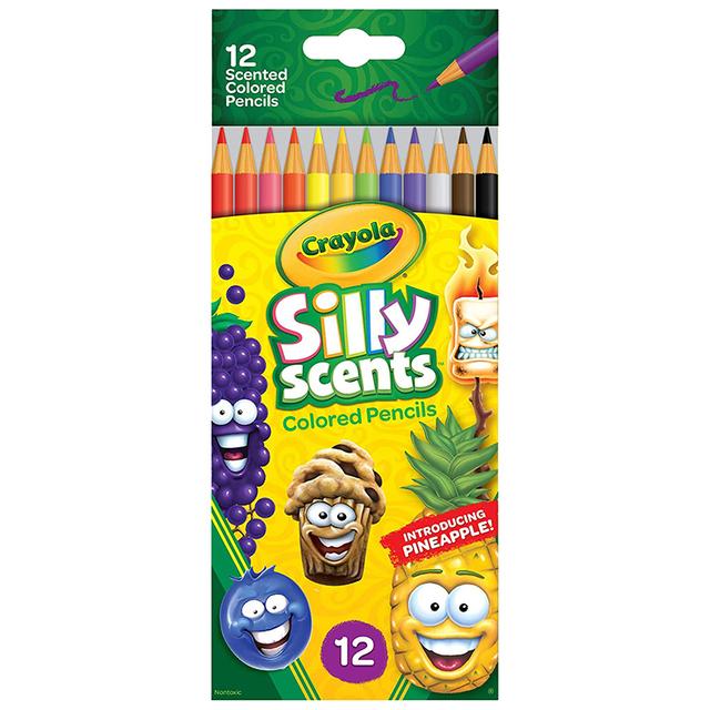 Crayola - Silly Scents Colored Pencils, Pack of 12