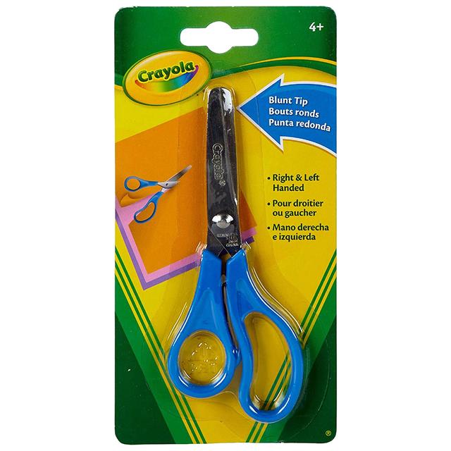 Crayola - Blunt Tip Scissors, Metal Blade - Blue